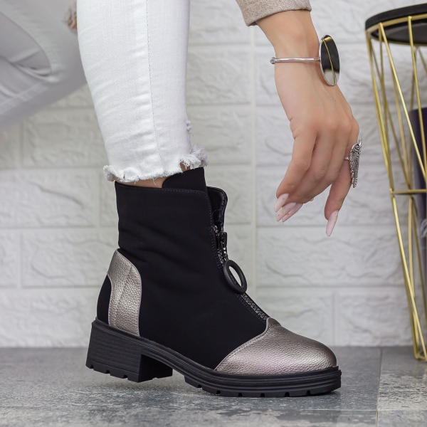 Női bakancs Itzyana Guncolor-Fekete, 3 - Kalapod.hu