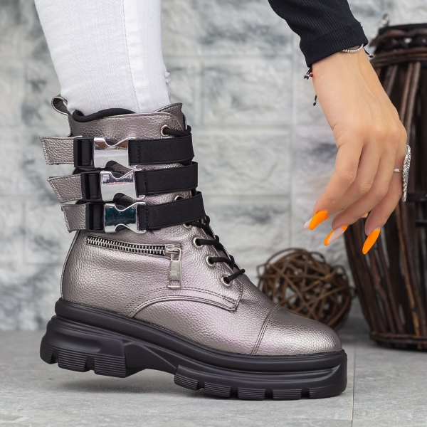 Női bakancs Nuera Guncolor, 3 - Kalapod.hu