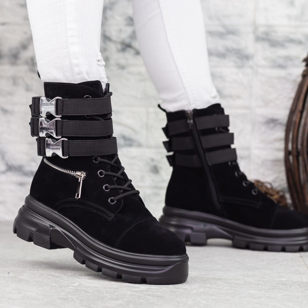 Női bakancs Nuera Fekete - Kalapod.hu