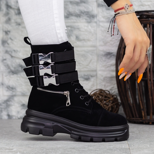 Női bakancs Nuera Fekete, 3 - Kalapod.hu