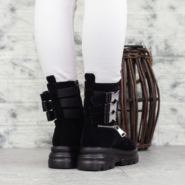 Női bakancs Nuera Fekete, 4 - Kalapod.hu