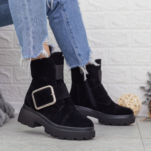 Női platform bakancs Rudie Fekete - Kalapod.hu