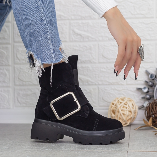 Női platform bakancs Rudie Fekete, 3 - Kalapod.hu