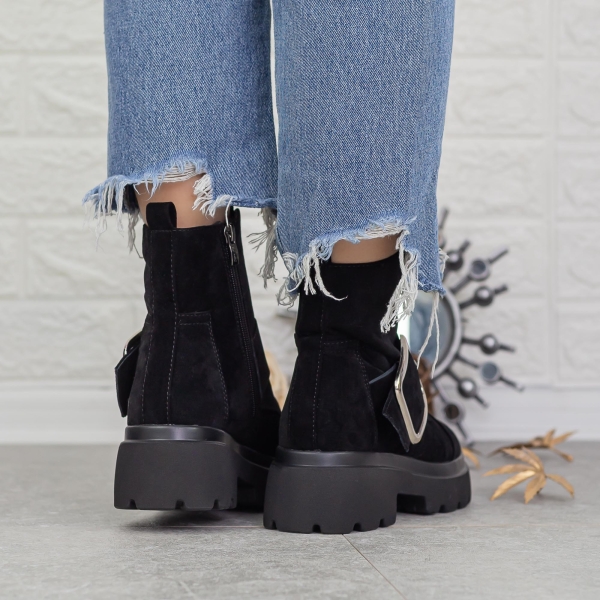 Női platform bakancs Rudie Fekete, 5 - Kalapod.hu