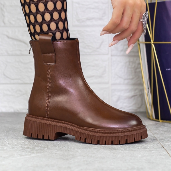 Puha női csizma Mihaera Barna, 3 - Kalapod.hu