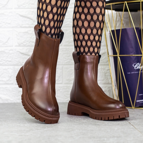 Puha női csizma Mihaera Barna, 4 - Kalapod.hu