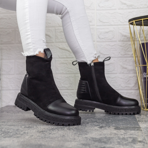 Női bakancs Mihaly Fekete - Kalapod.hu