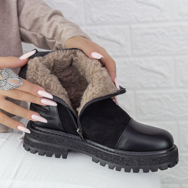 Női bakancs Mihaly Fekete, 7 - Kalapod.hu