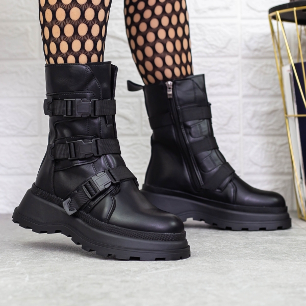 Puha női csizma Mihaja  Fekete - Kalapod.hu