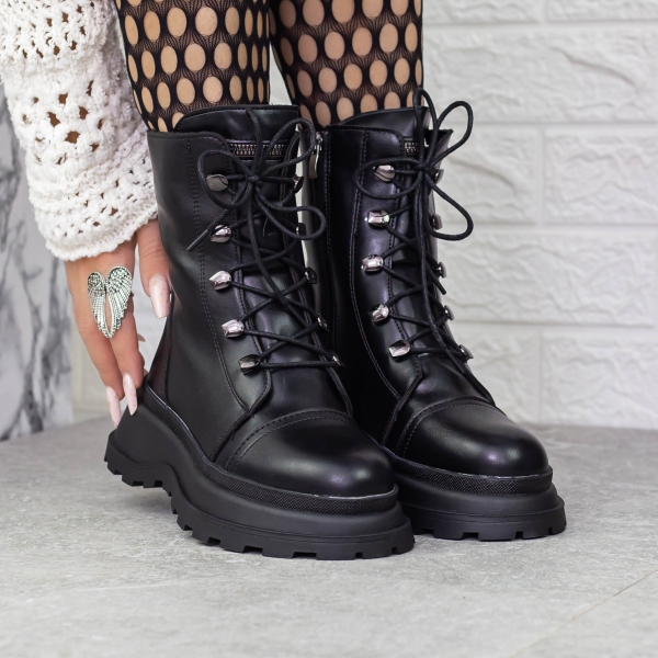 Puha női csizma Kimiha Fekete - Kalapod.hu