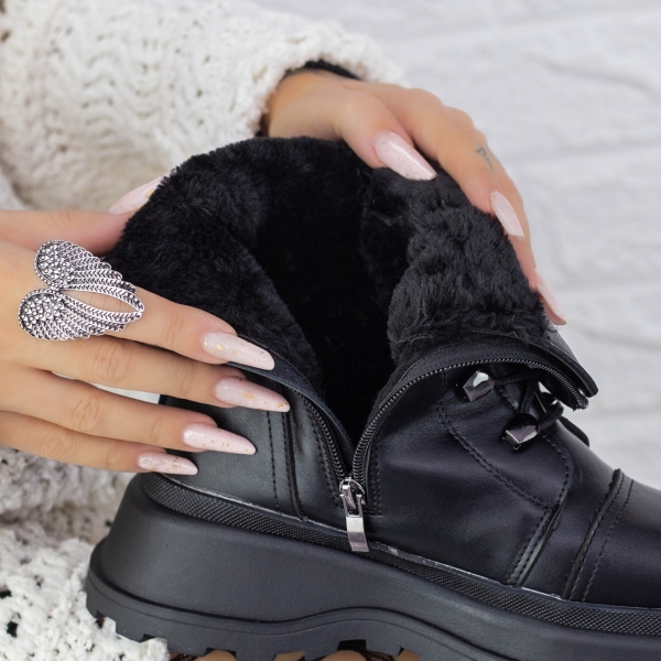 Puha női csizma Kimiha Fekete, 6 - Kalapod.hu