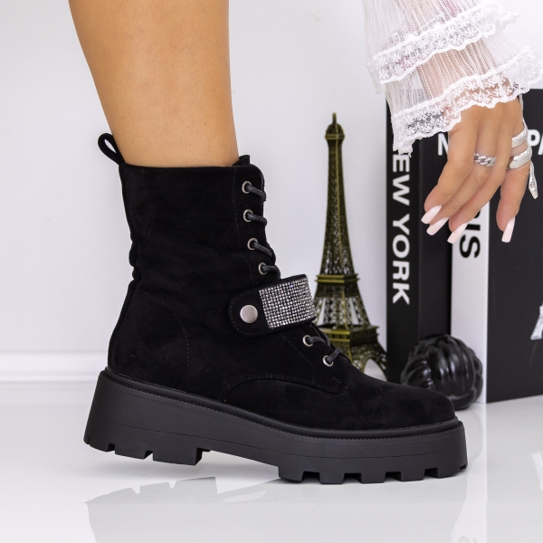 Női bakancs Atona Fekete, 2 - Kalapod.hu