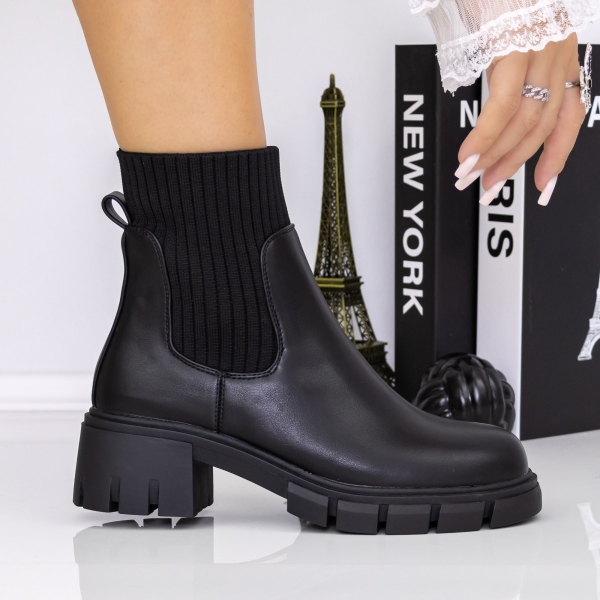 Női bakancs Onata Fekete, 2 - Kalapod.hu