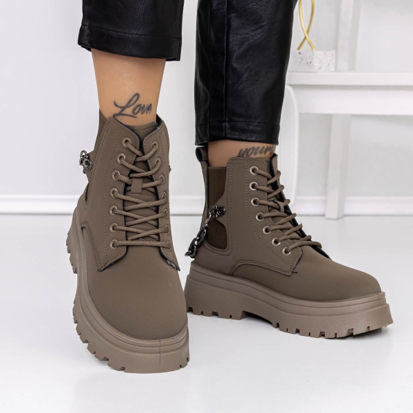 Puha női csizma Oranla Zöld, 3 - Kalapod.hu