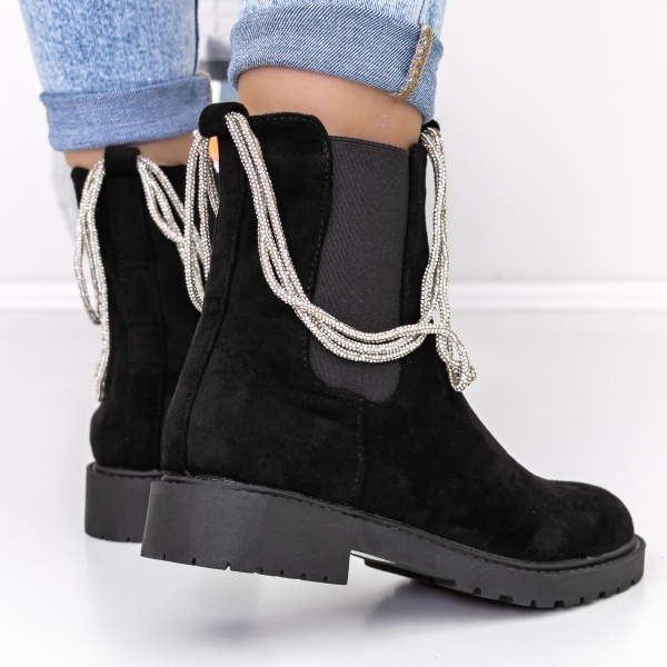 Tavaszi-őszi női csizma Myada Fekete, 5 - Kalapod.hu