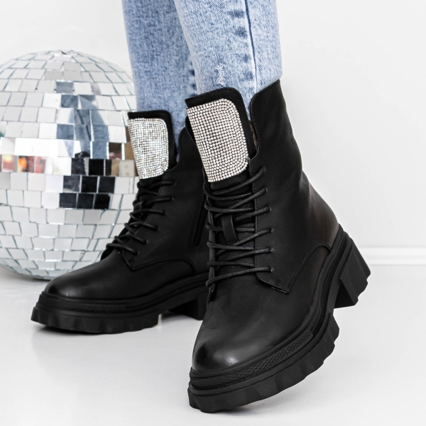 Puha női csizma Adeka Fekete, 3 - Kalapod.hu