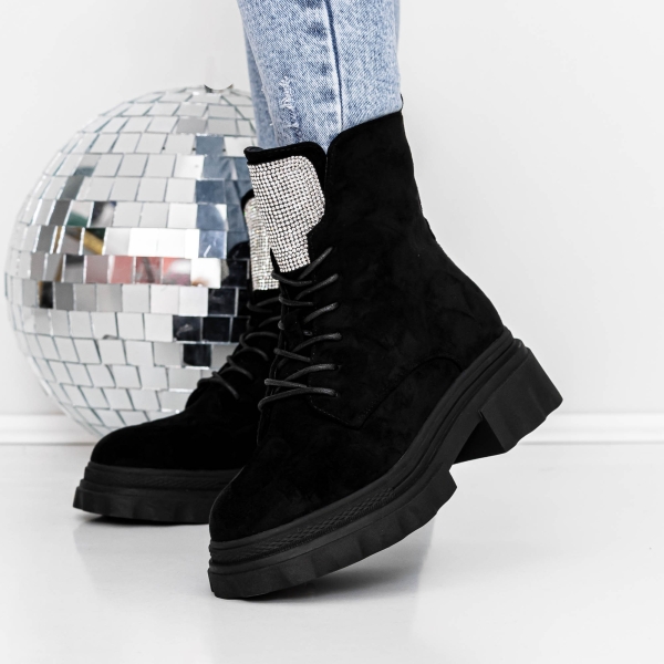 Puha női csizma Adeka  Fekete, 3 - Kalapod.hu