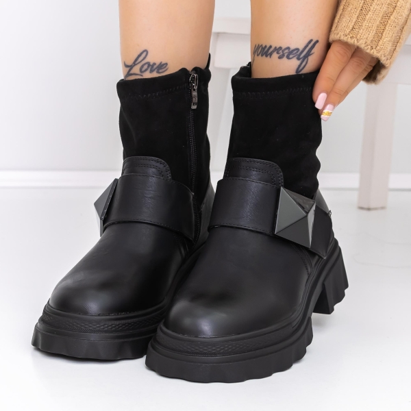 Puha női csizma Adeza  Fekete, 2 - Kalapod.hu