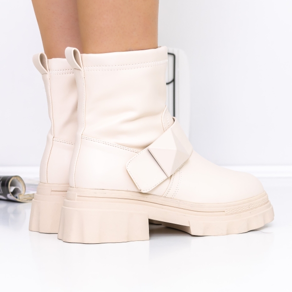 Puha női csizma Adeza Bézs, 5 - Kalapod.hu