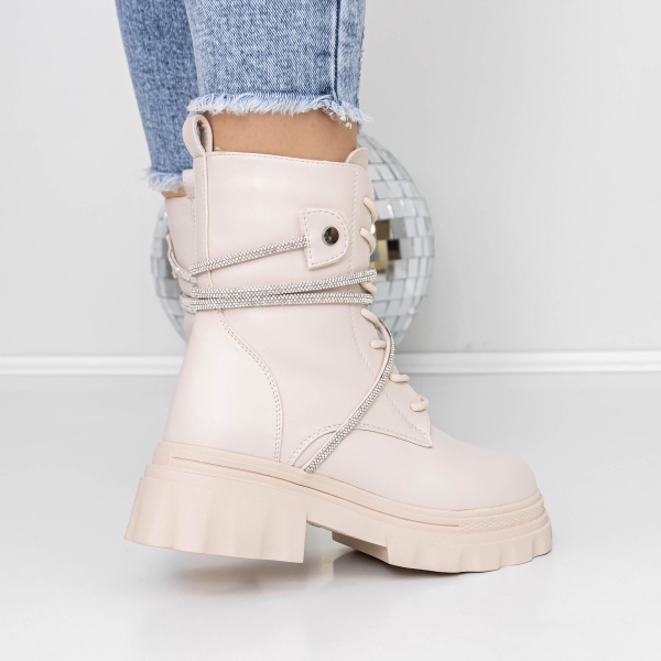 Puha női csizma Ecora  Bézs, 4 - Kalapod.hu