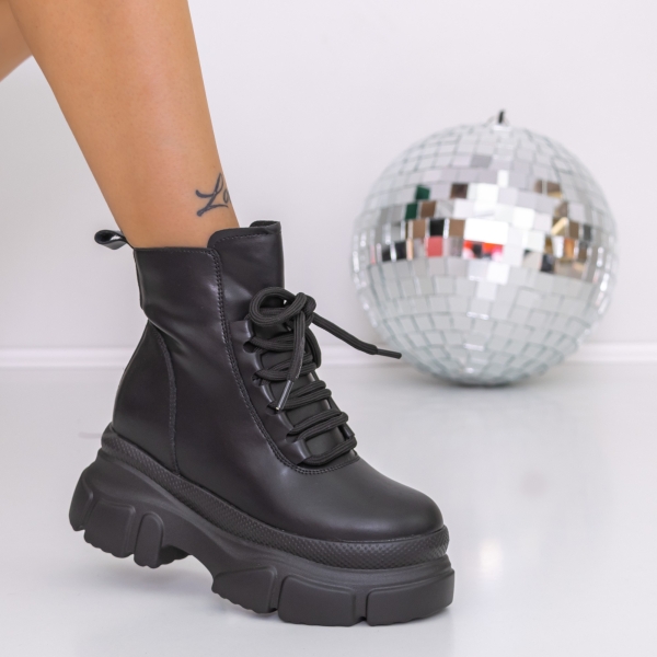 Puha női csizma Daksha Fekete, 3 - Kalapod.hu