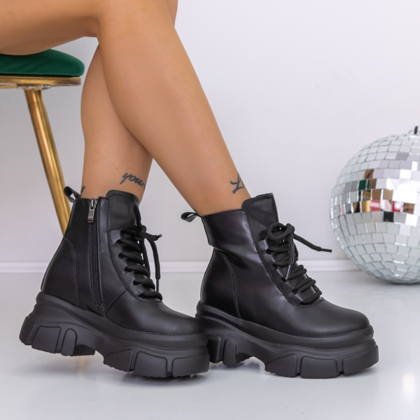 Puha női csizma Daksha Fekete, 4 - Kalapod.hu