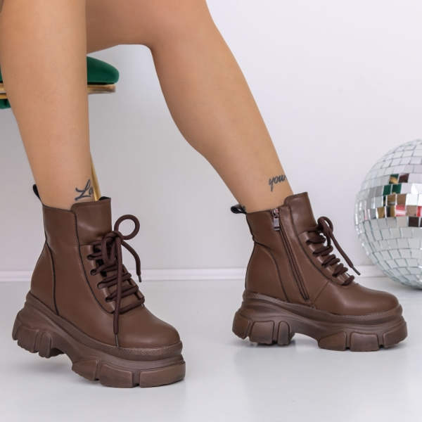 Puha női csizma Daksha Barna - Kalapod.hu