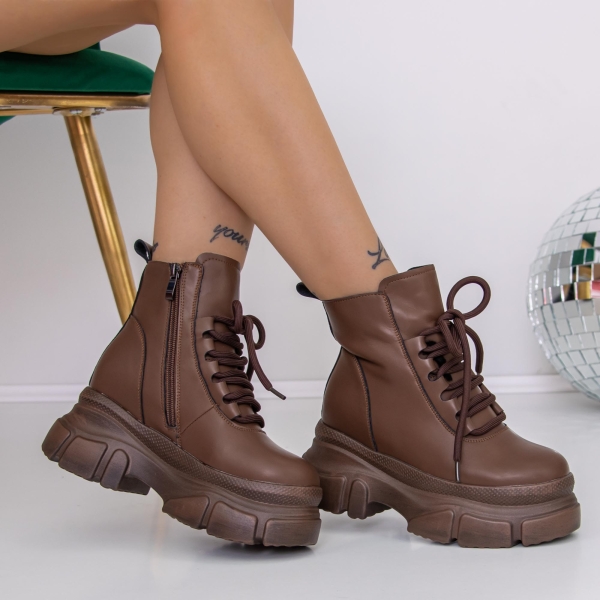 Puha női csizma Daksha Barna, 5 - Kalapod.hu