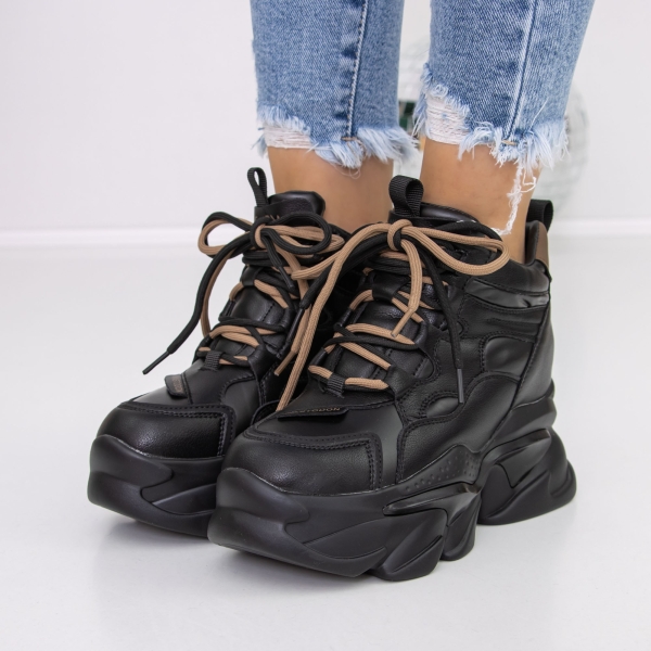 Puha női csizma Emada Fekete, 4 - Kalapod.hu