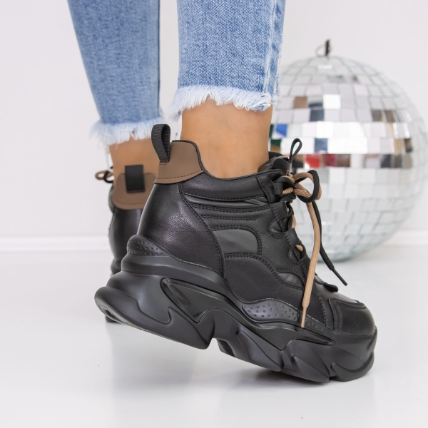 Puha női csizma Emada Fekete, 6 - Kalapod.hu