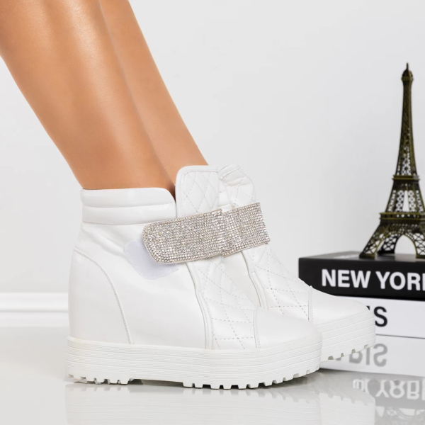 Női Bakancs Eada Fehér, 5 - Kalapod.hu