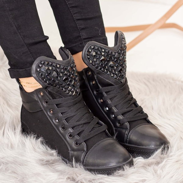 Női Bakancs Zenada Fekete, 2 - Kalapod.hu