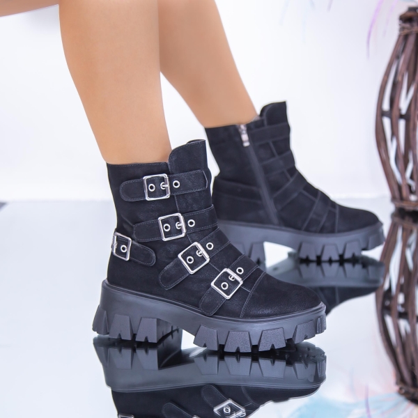 Női bakancs Adaza Fekete - Kalapod.hu