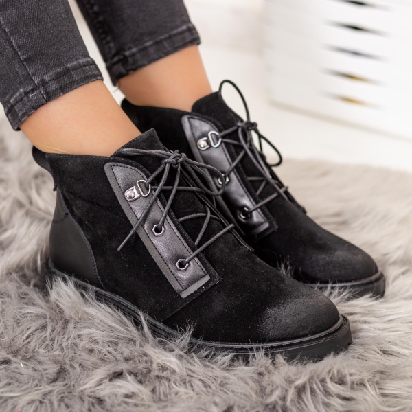 Női Bakancs Kalada Fekete, 3 - Kalapod.hu