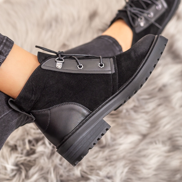 Női Bakancs Kalada Fekete, 4 - Kalapod.hu