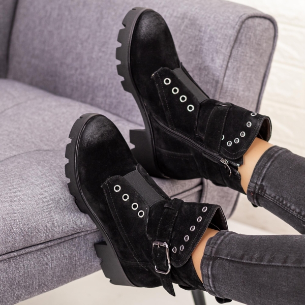 Női Bakancs Seada Fekete, 3 - Kalapod.hu