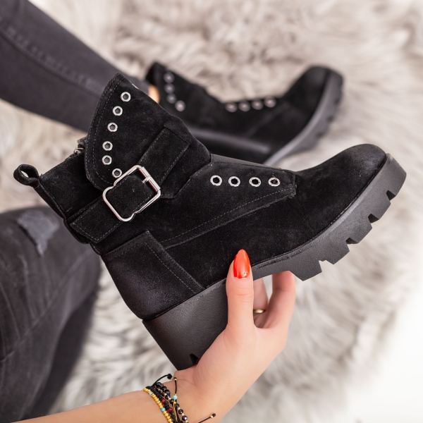 Női Bakancs Seada Fekete, 4 - Kalapod.hu