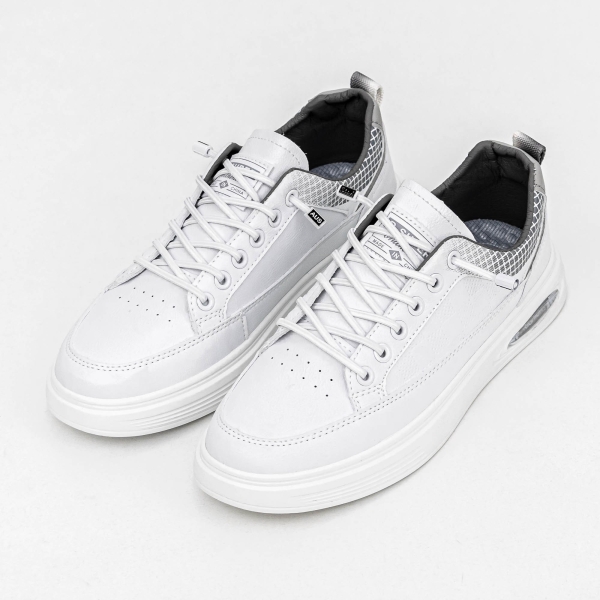 Férfi sportcipő Cassian fehér-szürke, 2 - Kalapod.hu