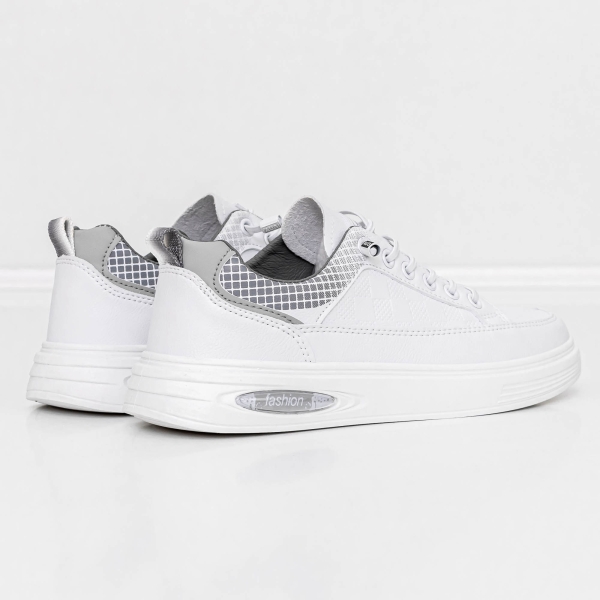 Férfi sportcipő Cassian fehér-szürke, 5 - Kalapod.hu