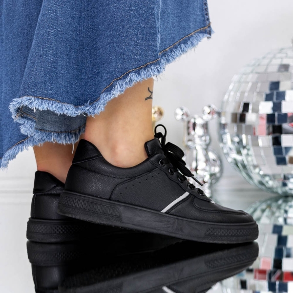 Női tornacipő Evada Fekete, 5 - Kalapod.hu