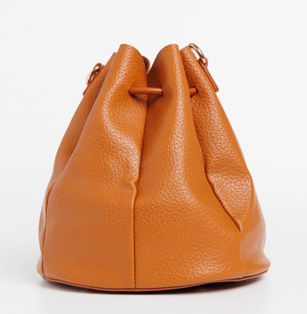 David Jones barna női táska, Aiza műbőrből készült, 5 - Kalapod.hu