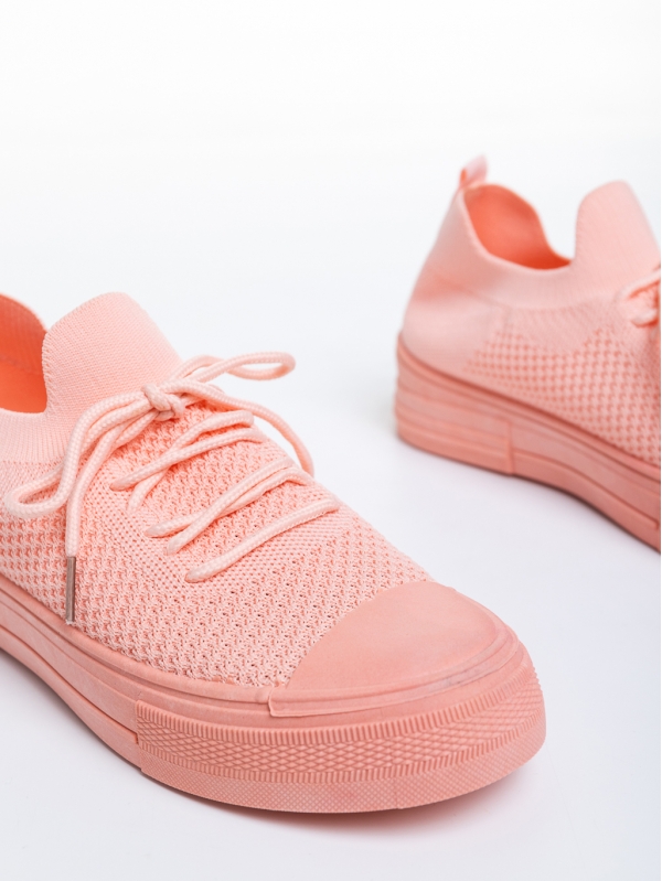 Elexia rózsaszín női tornacipő, textil anyagból készült, 6 - Kalapod.hu