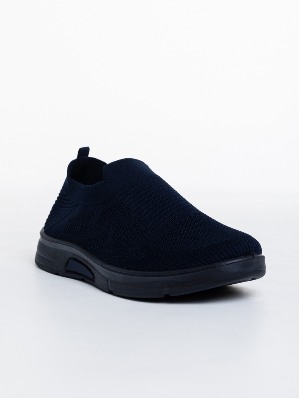 Eliseo kék, férfi sport cipő, textil anyagból - Kalapod.hu