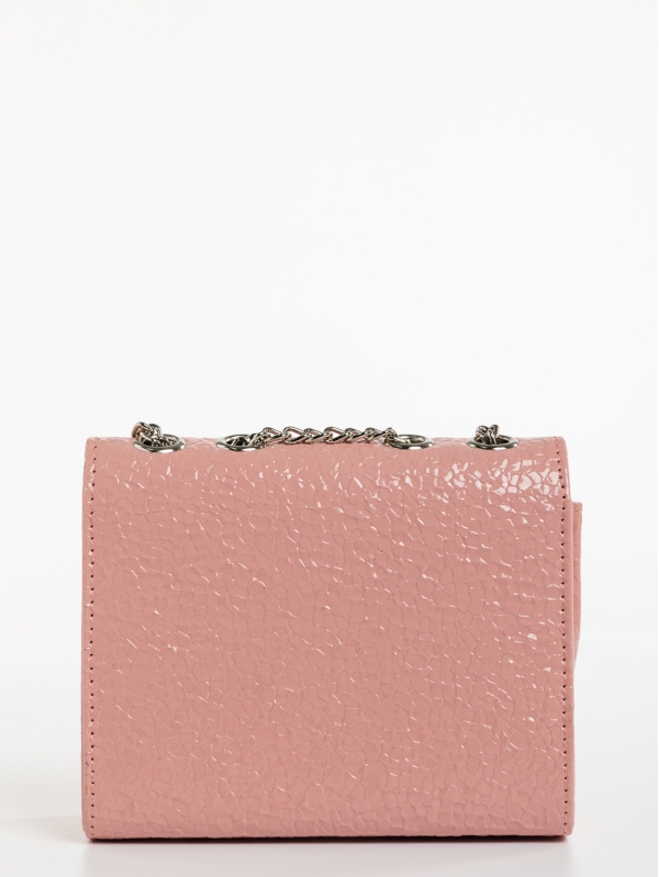 Ajla rózsaszín , női, ökológiai bőr táska, 6 - Kalapod.hu
