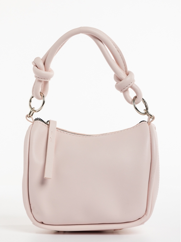Aalis rózsaszín, női, ökológiai bőr táska, 3 - Kalapod.hu
