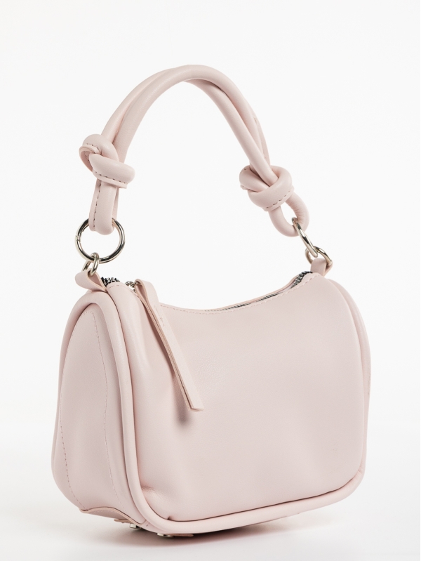 Aalis rózsaszín, női, ökológiai bőr táska, 2 - Kalapod.hu