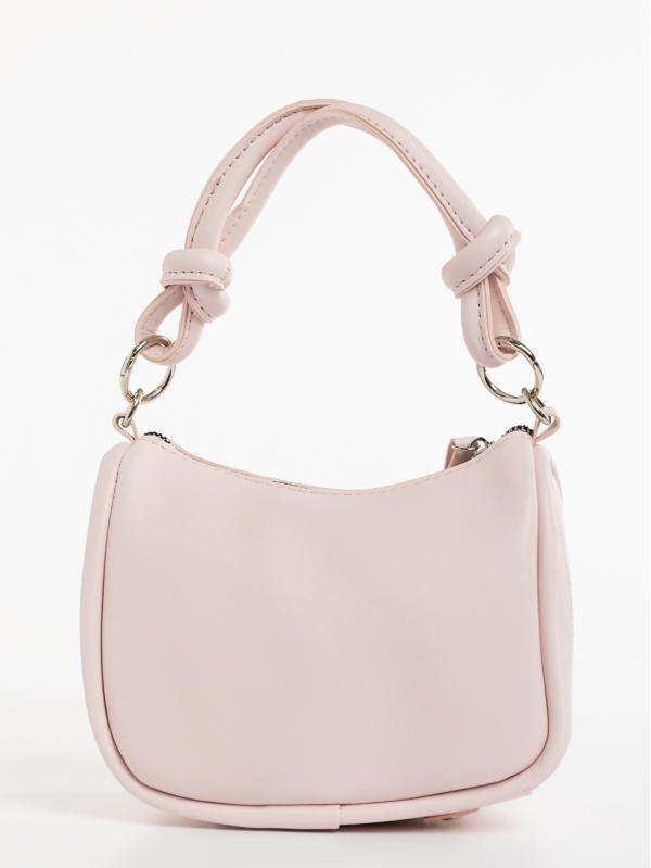 Aalis rózsaszín, női, ökológiai bőr táska, 5 - Kalapod.hu