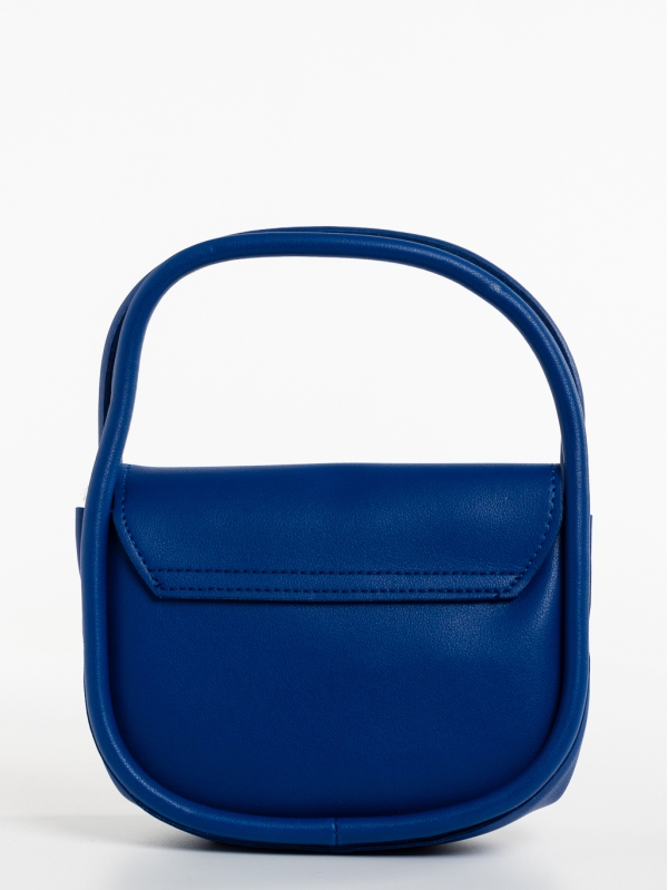 Julitta sötét kék, női, ökológiai bőr táska, 5 - Kalapod.hu