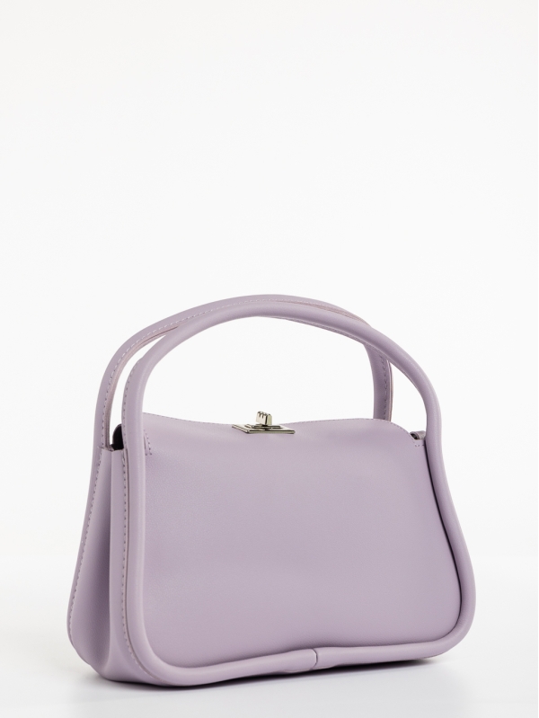 Melaina lila, női, ökológiai bőr táska, 2 - Kalapod.hu