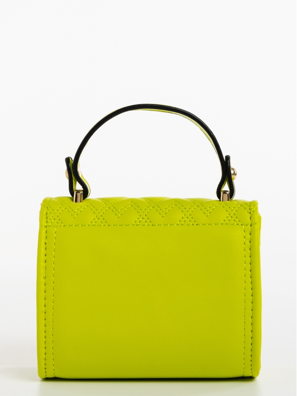 Saffira zöld, női, ökológiai bőr táska, 5 - Kalapod.hu